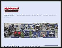 Tablet Screenshot of highimpacteventresources.com
